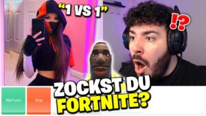 Ich treffe SIE auf OME.TV und WIR ZOCKEN ZUSAMMEN ... Fortnite