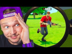 J'ai STREAMHACK DANY jusqu'à ce qu'il RAGE sur Fortnite !