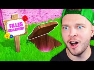 Je m'infiltre dans un Serveur Réservé aux Filles sur fortnite !