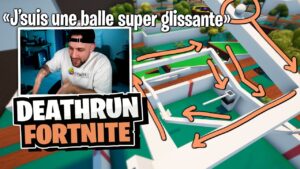 Je suis une balle glissante sur ce Deathrun Fortnite (ça fait longtemps)