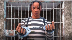 Je vais en prison...