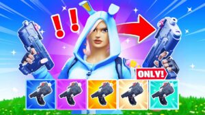 LOCK ON PISTOL *ONLY* Challenge in Fortnite!