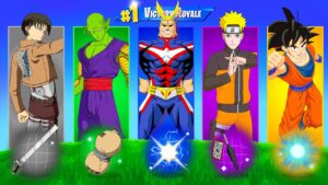 LOSOWY ANIME SKIN CHALLENGE w Fortnite