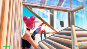 Le di una lección a un hater en Fortnite...