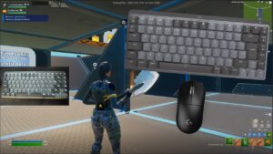 Logitech MX Mechanical Mini 😴 Fortnite Keyboard & Mouse Sounds ASMR Gameplay 😍 360 FPS 4K 🏆