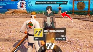 *NUEVO* Arma MÍTICA de Eren JAEGER en Fortnite!! 🔥 (ACTUALIZACÍON 24.20)