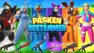 PÅSKEN BESTÄMMER MINA VAPEN I FORTNITE