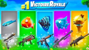 POISSON ALÉATOIRE CHALLENGE EXTRÊME sur FORTNITE !