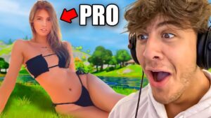 Playing Fortnite With a Supermodel