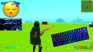 Razer Huntsman ASMR 🤩 Linear Optical Switches Chill Keyboard Fortnite 3V3V3 GO GOATED Gameplay 🎧