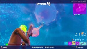 Spectating A Sweaty Bot In Fortnite