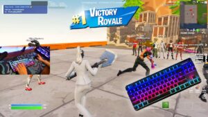 SteelSeries Apex Pro🌟Fortnite Keyboard ASMR Tilted Towers 240FPS Smooth Gameplay🎧