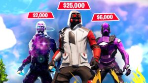 THE MOST EXPENSIVE FORTNITE SKINS...