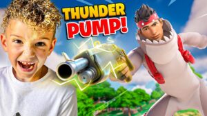 THUNDERPUMP for THE WIN - FORTNITE WITH FAZE REPLAYS