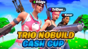 🔴TRIO CASH CUP in FORTNITE GEWINNEN! WIN = 300€