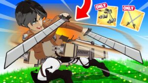 The ATTACK on TITAN *MYTHIC ONLY* Challenge in Fortnite!