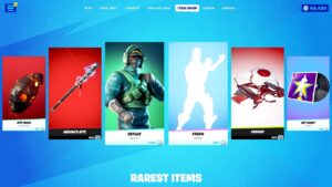 The Rarest Items in Fortnite!