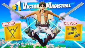 Usé SOLO ARMAS de ATTACK ON TITAN! (imposible)