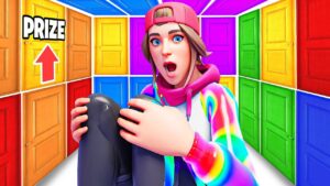 100 DOORS CHALLENGE IN FORTNITE