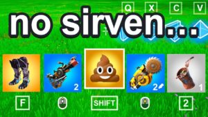 20 OBJETOS INÚTILES en FORTNITE!