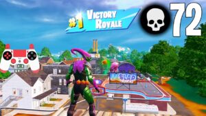 72 Elimination Solo Squads Gameplay "Build / Zero Build" Wins (Fortnite Chapter 4 Season 2)