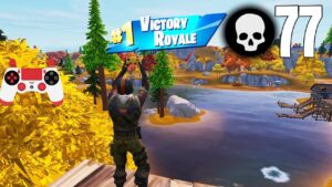 77 Elimination Solo Squads Gameplay "Build / Zero Build" Wins (Fortnite Chapter 4 Season 2)