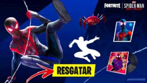 COMO GANHAR GRÁTIS TODAS AS RECOMPENSAS MILES MORALES no FORTNITE! Patch 24.40