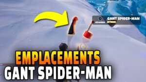 Comment AVOIR les GANTS de SPIDER MAN MILES MORALES sur Fortnite Chapitre 4 - Emplacements gants