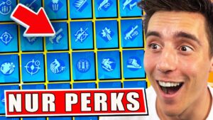 Die *NUR PERKS* Challenge in Fortnite! 🎯