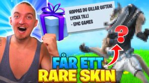 EPIC GAMES GIFTAR MIG ETT FETT RARE SKIN I FORTNITE