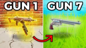 Extreme Fortnite Gun Game!