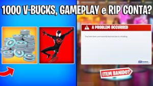 FORTNITE - 1000 V-BUCKS MILES, BANIMENTO ITEM e GAMEPLAY MUDANÇAS?
