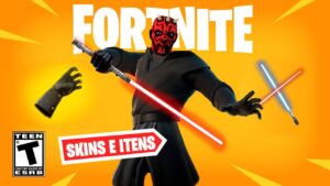 FORTNITE - NOVAS SKINS STAR WARS, MÍTICO A FORÇA e UPDATE MUDANÇAS?