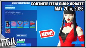 Fortnite Item Shop *NEW* AMANO'S HEART BUNDLE! [May 20th, 2023] (Fortnite Battle Royale)