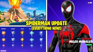 Fortnite MILES MORALES Update (Official Skin!)