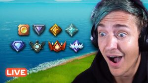 Fortnite RANKED Grind All Day  - Live