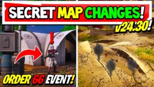 Fortnite SECRET MAP CHANGES & EVENTS! | Star Wars Update v24.30
