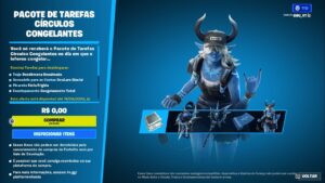 GANHE GRATIS SKIN PACOTE CIRCULOS CONGELADOS NO CELULAR E ITENS GRTAIS MILES MORALES CAPITULO 4 FORT