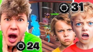 HO SFIDATO IL TEAM DI BAMBINI PER 100 EURO su FORTNITE!
