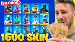 Ho RAGGIUNTO le 1.500 Skin su Fortnite! *30.000€*? Armadietto OG Fortnite ITA!