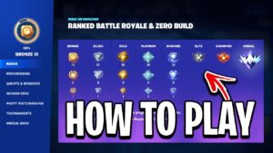 How To Play RANKED In Fortnite! (NEW RANKED MODE)