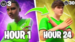 I Became Bugha In 24 Hours