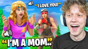I FLIRTED With A MOM In Ranked Fortnite...