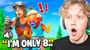 I Met The YOUNGEST Pro In Ranked Fortnite...