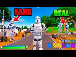 I Pretended to be a clone trooper…