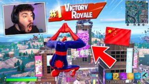 Ich starb und schaute GEGNER auf FORTNITE CHINA SERVER zu ...