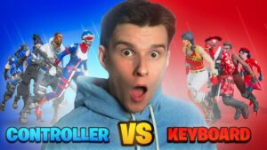 Ich veranstaltete ein 30x CONTROLLER vs 30x KEYBOARD Turnier in Fortnite! 😲