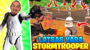JAG LÅTSAS ÄNNU EN GÅNG VARA STORMTROOPER I FORTNITE