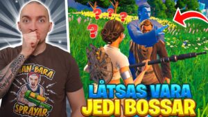 JAG LÅTSAS VARA MYTHIC JEDI BOSSARNA I FORTNITE