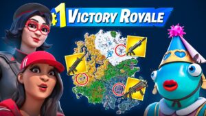 L'ÉQUIPE DES BOSS MYTHIQUES à TOUS les COINS de la MAP FORTNITE ! 🌍